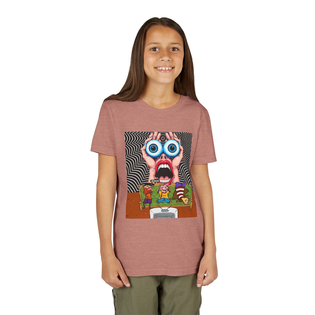 Graphic Youth Tee - Colorful Fun Shirt for Kids, Party T-Shirt, Gift for Youngsters, Trendy Youth Apparel, Art-Inspired Clothing