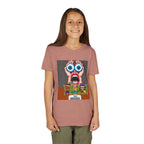 Graphic Youth Tee - Colorful Fun Shirt for Kids, Party T-Shirt, Gift for Youngsters, Trendy Youth Apparel, Art-Inspired Clothing
