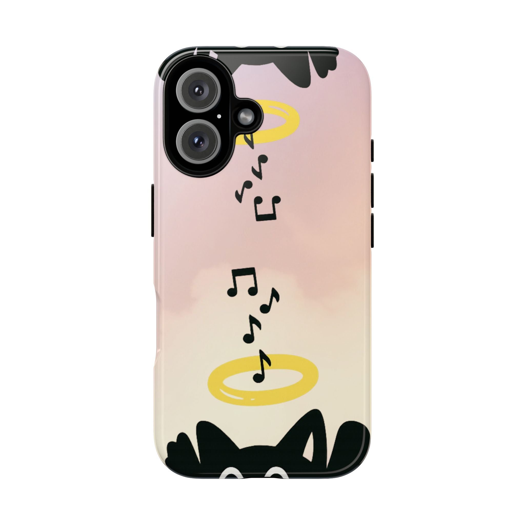 Cute Animal Phone Case, Tough Phone Cover for Pet Lovers, Gifts for Birthdays, Holidays, Music Lovers, Fun Tech Accessories