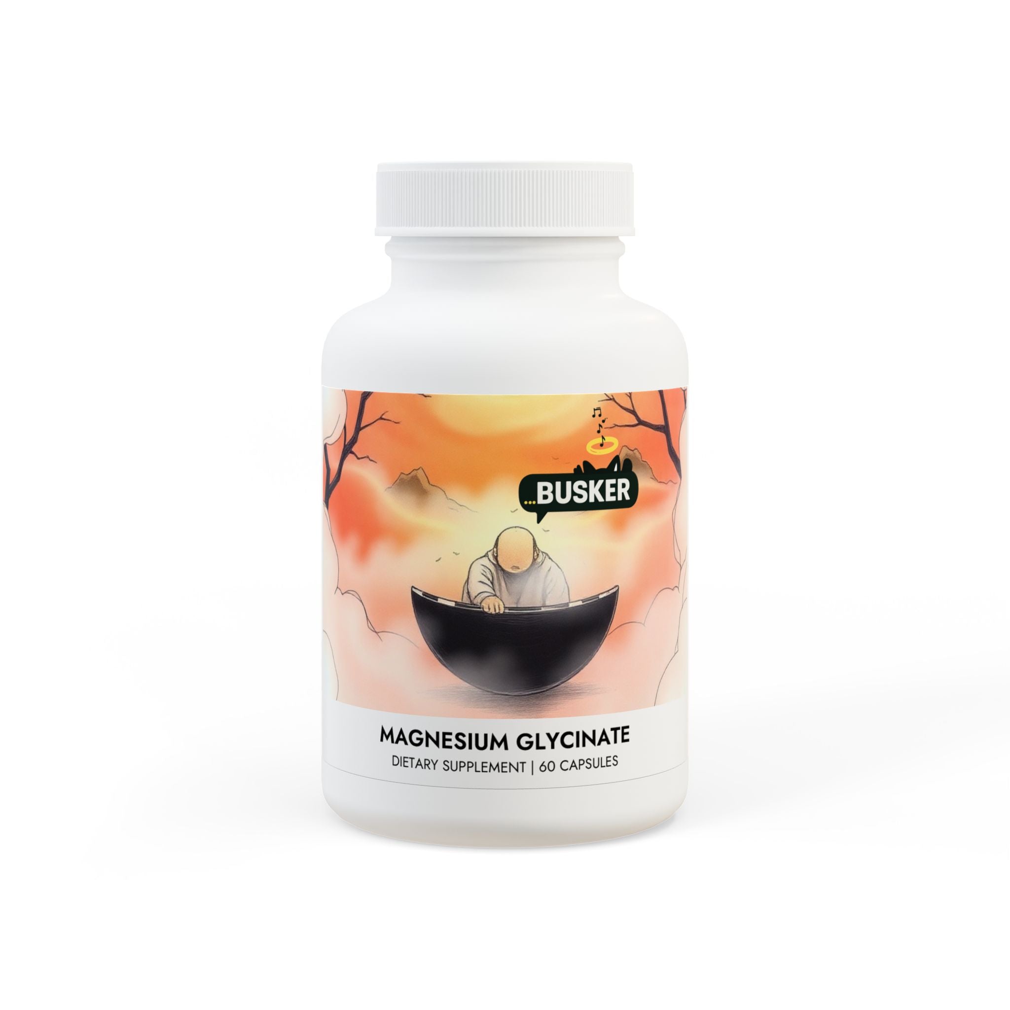 Magnesium Glycinate Supplement (60 Capsules)