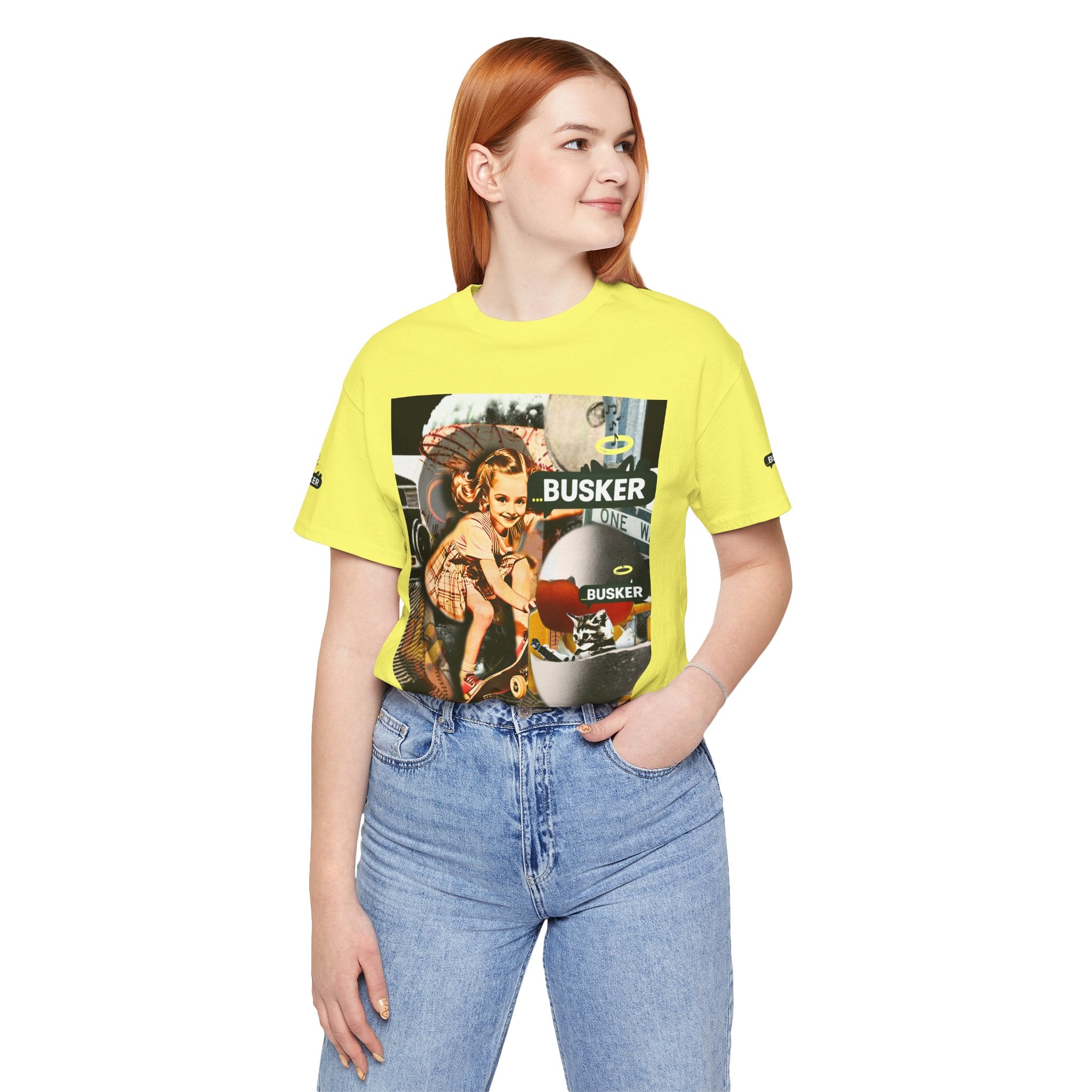 Vintage Skateboarding Graphic Tee - Streetwear for Creative Souls