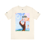 Busker Vibe Unisex Jersey Tee – Colorful Artistic Design for Summer Fun