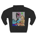 Whimsical Art Hoodie, Funny Graphic Sweatshirt, Unique Animal Designs, Cozy Gift for Kids & Teens, Perfect for Festivals & Casual Wear