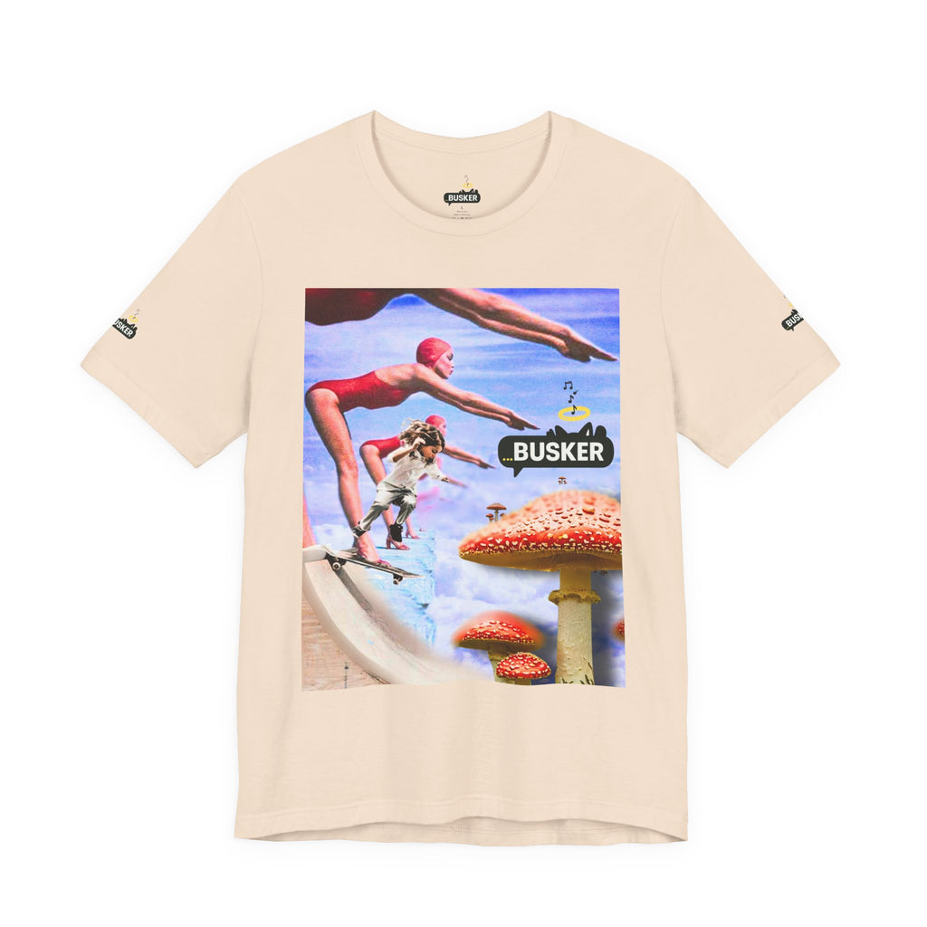 Busker Fun Graphic Tee - Unisex Jersey Short Sleeve
