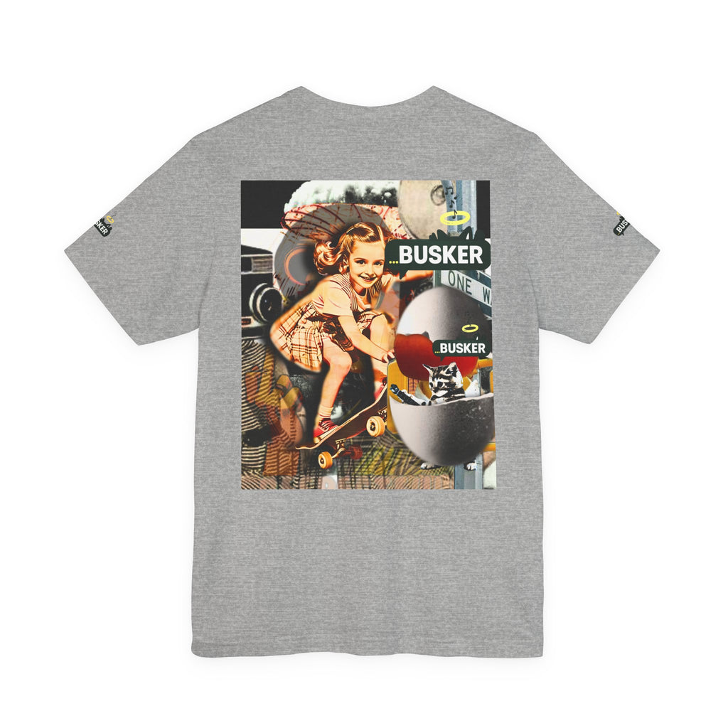 Vintage Skateboarding Graphic Tee - Streetwear for Creative Souls