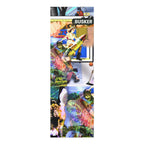 Abstract Art Foam Yoga Mat - Colorful & Stylish Exercise Mat for Yoga Lovers