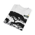 Stylish Nature-Inspired Unisex Tee, AOP T-Shirt for Outdoorsy People, Tree Lover Gift, Casual Streetwear, Eco-Friendly Fashion