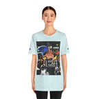 Creative Unisex Graphic Tee - 'I Don't Think' Busker Design