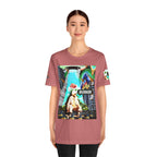 Street Art Busker Tee - Unisex Graphic Short Sleeve Shirt