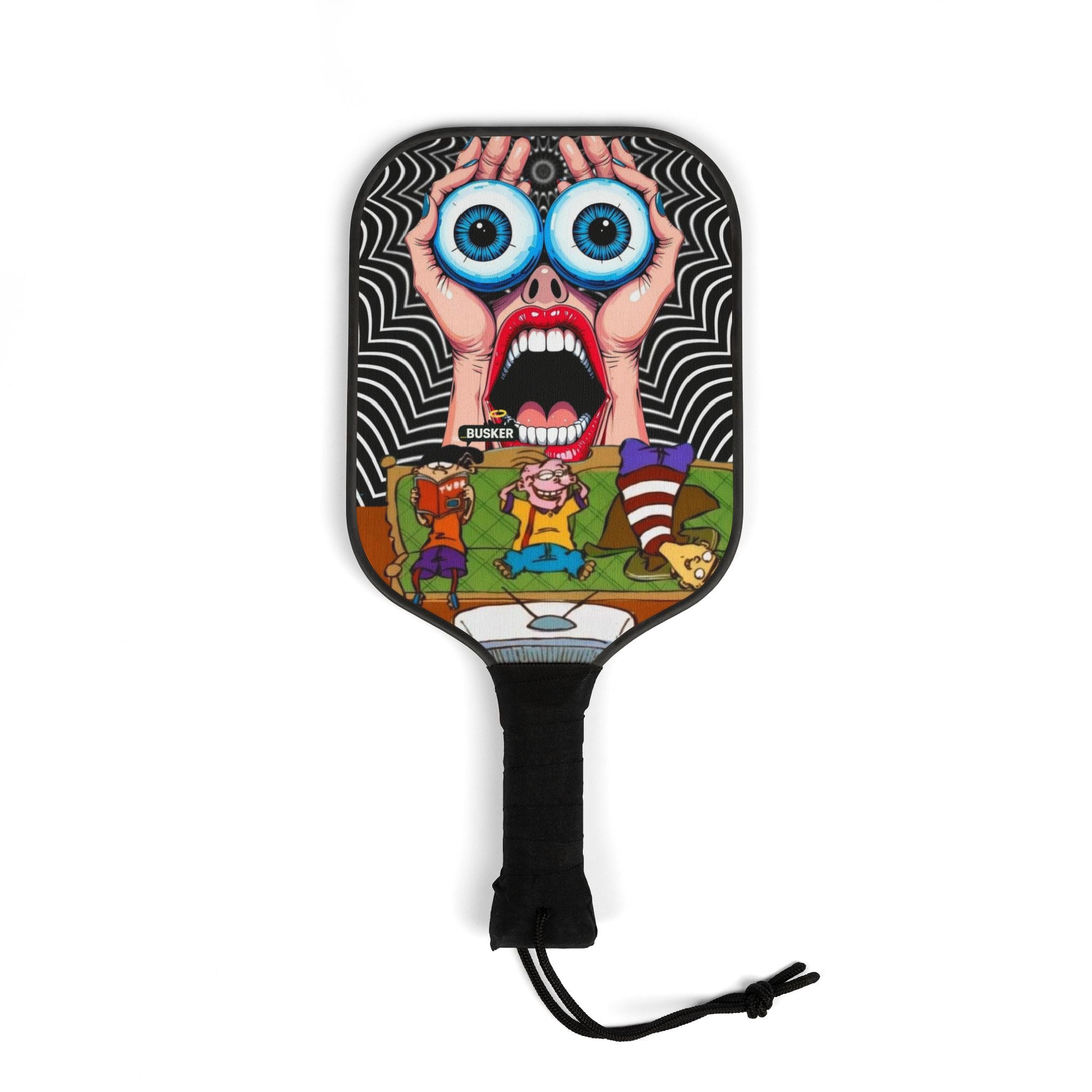 Pickleball Paddle Set, Colorful Graphic Paddles, Fun Outdoor Sports Gear, Unique Gift for Pickleball Lovers, Active Lifestyle Accessory