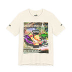 Vibrant Busker Art Tee for Creative Souls