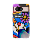 Colorful Phone Case, Cute Phone Accessories, Gift for Music Lovers, Fun Tech Gear, Unique Floral Design Case