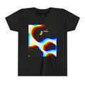 Youth Short Sleeve Tee with Colorful Design, Playful T-Shirt for Kids, Fun Gift for Birthdays, Trendy Casual Wear, Summer Fashion