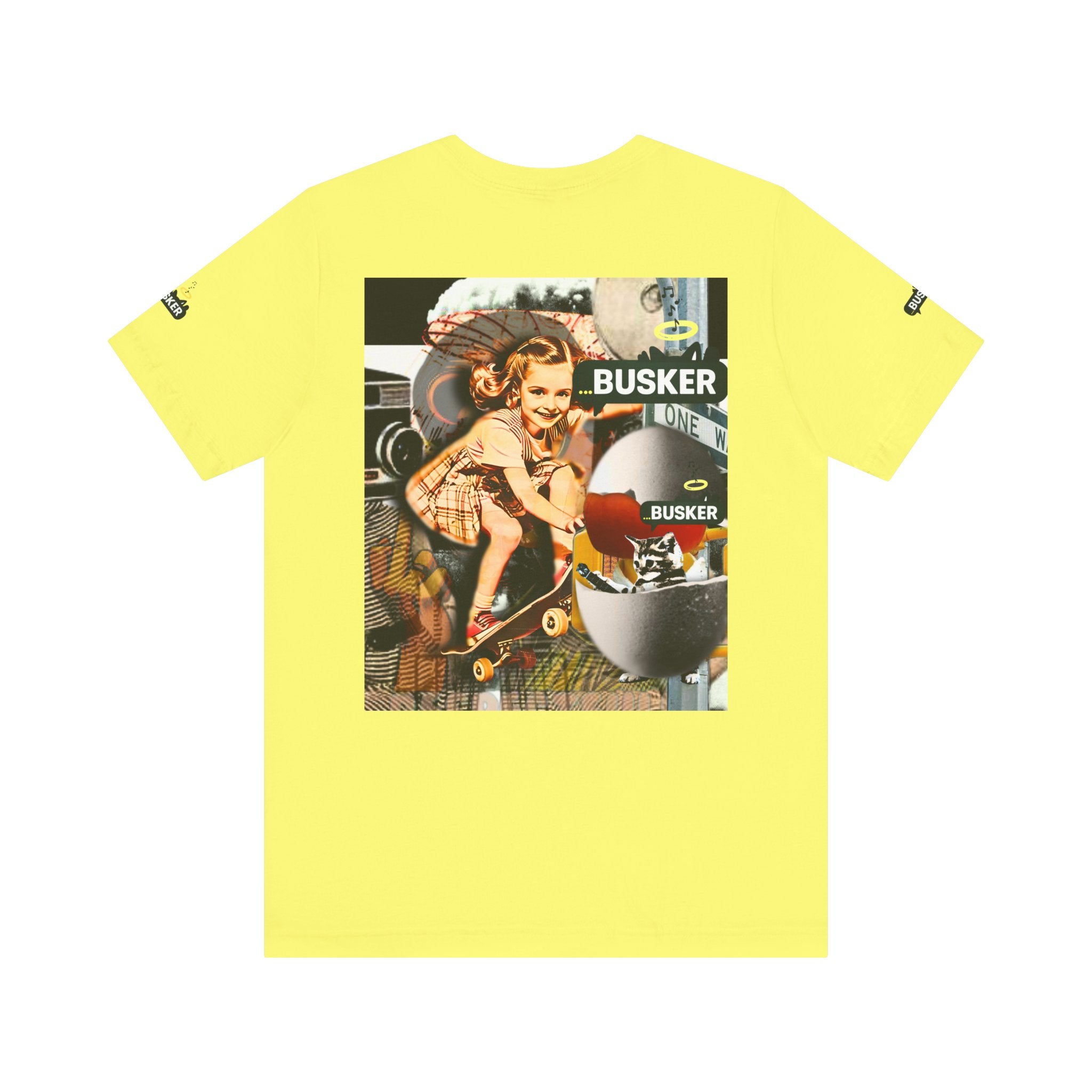 Vintage Skateboarding Graphic Tee - Streetwear for Creative Souls