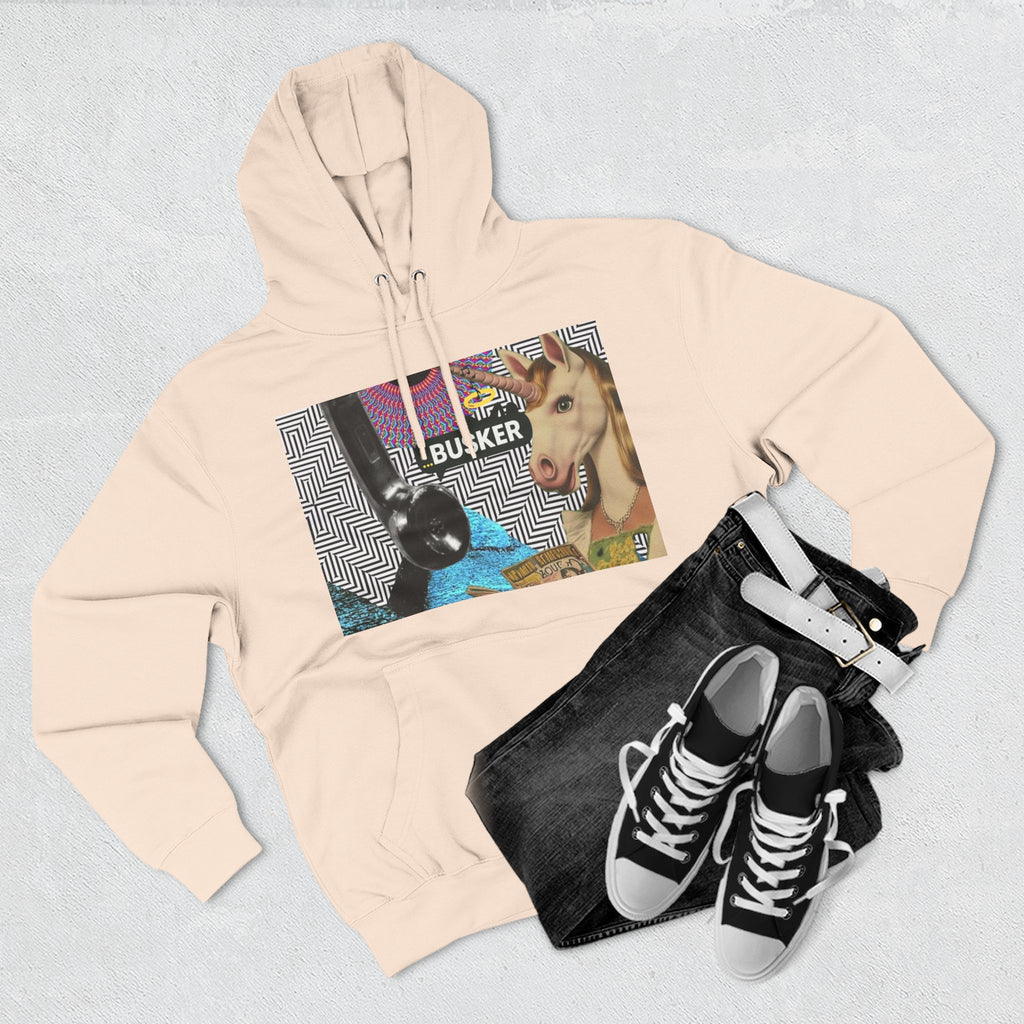 Whimsical Art Hoodie, Funny Graphic Sweatshirt, Unique Animal Designs, Cozy Gift for Kids & Teens, Perfect for Festivals & Casual Wear