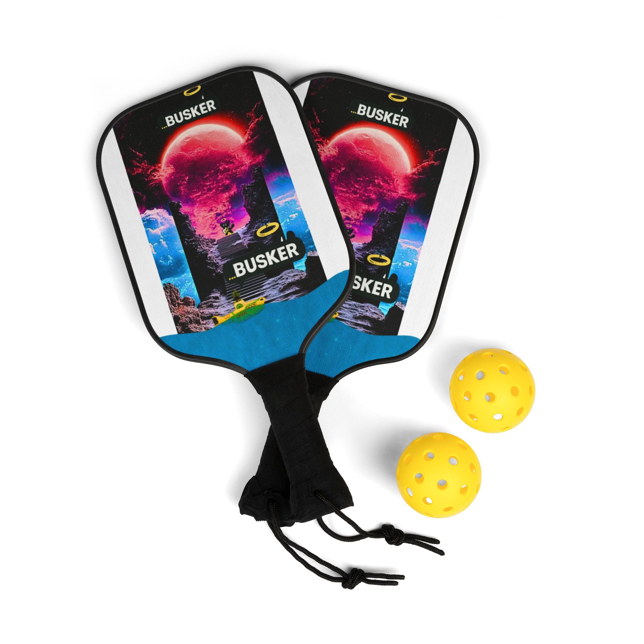Pickleball Paddle Set for Fun & Sports Enthusiasts, Perfect for Outdoor Games, Gifts for Players, Active Lifestyle, Family Gatherings, [...]