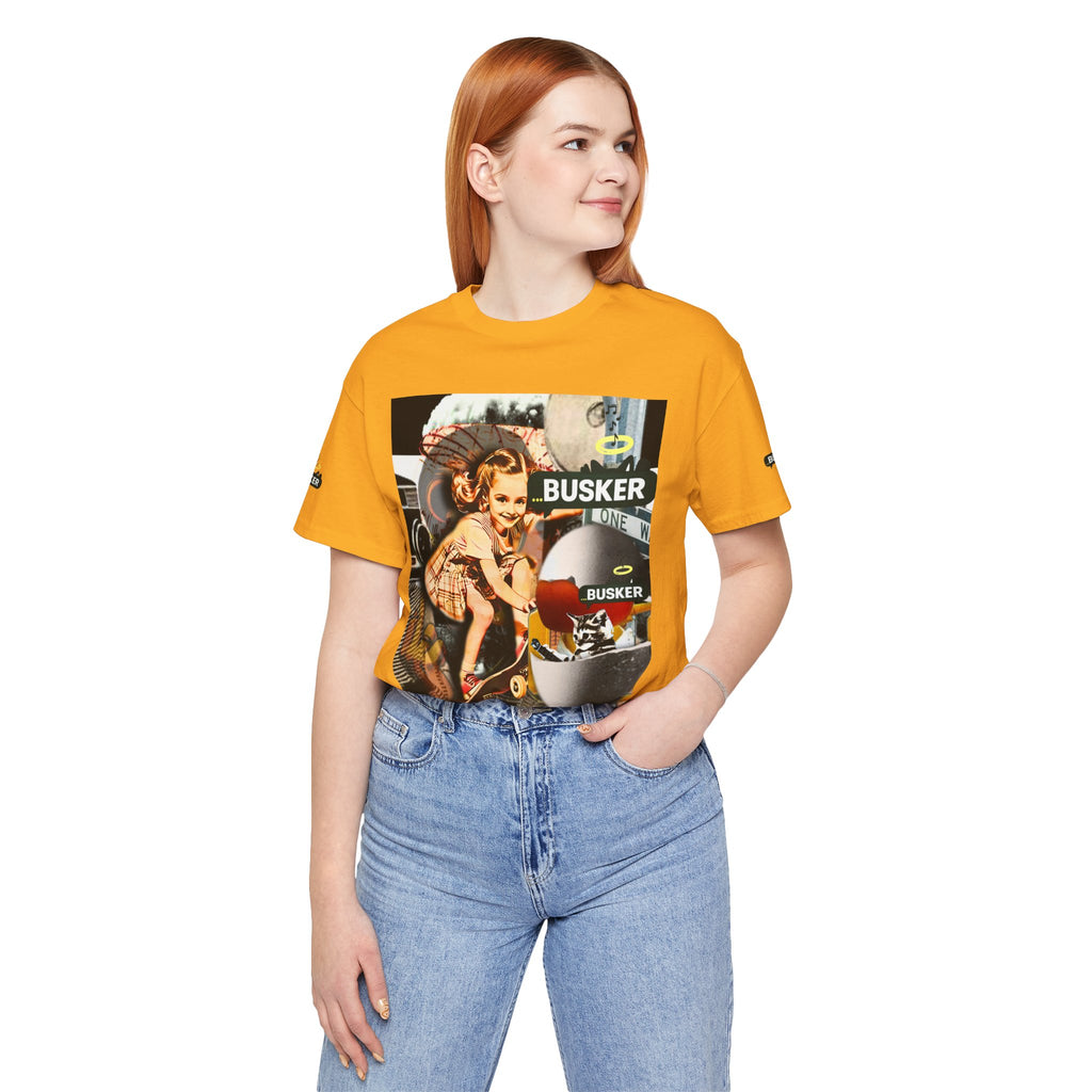Vintage Skateboarding Graphic Tee - Streetwear for Creative Souls