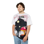 Busker-Inspired Unisex Tee, Creative Street Art Shirt, Unique Graphic Tee, Gift for Artists, Cool Casual Wear