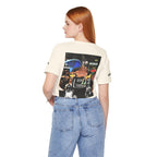 Creative Unisex Graphic Tee - 'I Don't Think' Busker Design