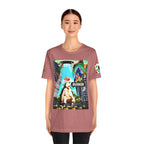 Street Art Busker Tee - Unisex Graphic Short Sleeve Shirt