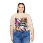 Busker Vibe Unisex Tee - Music & Art Collage Design