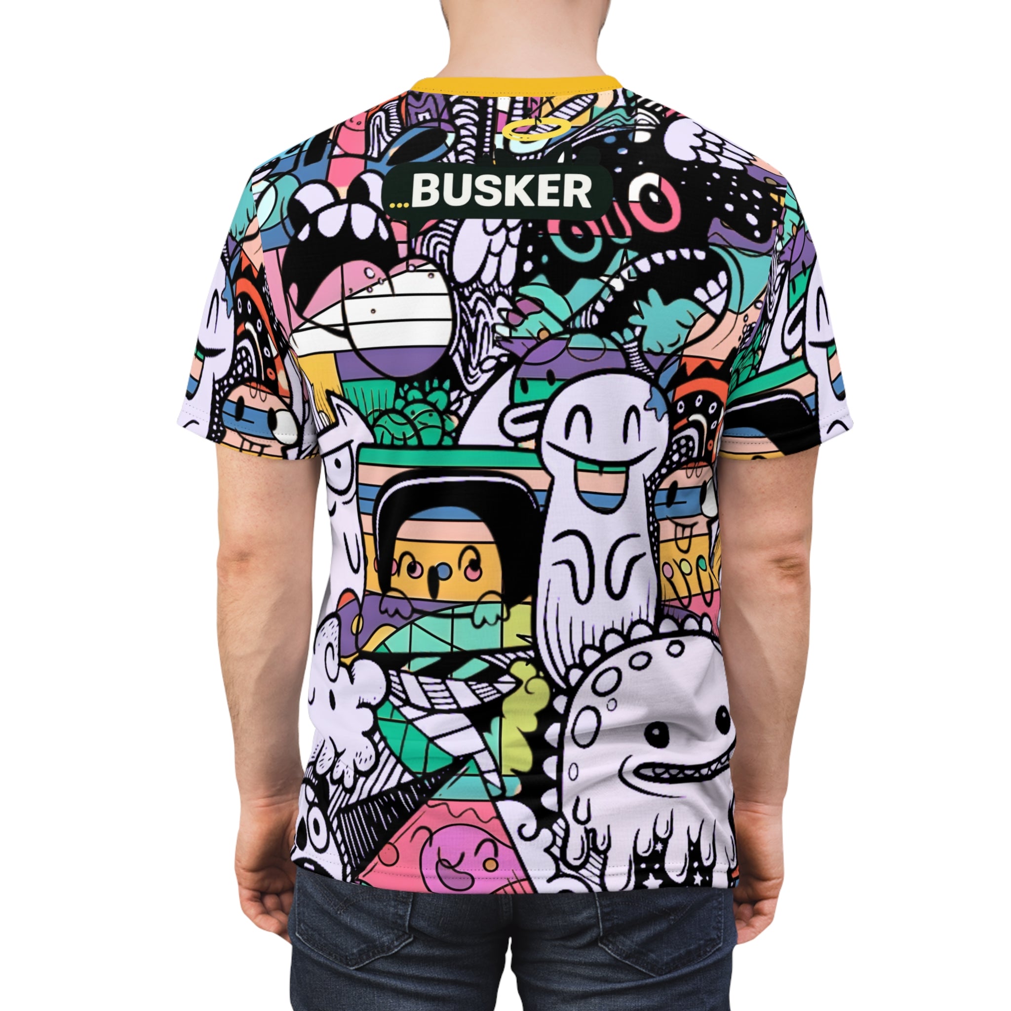 Whimsical Graphic Tee - Fun Unisex Cut & Sew T-Shirt with Colorful Design | Festival Wear, Casual Shirt, Gift Idea, Streetwear, Unique [...]