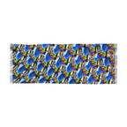 Vibrant Tropical Light Scarf for Summer Adventures