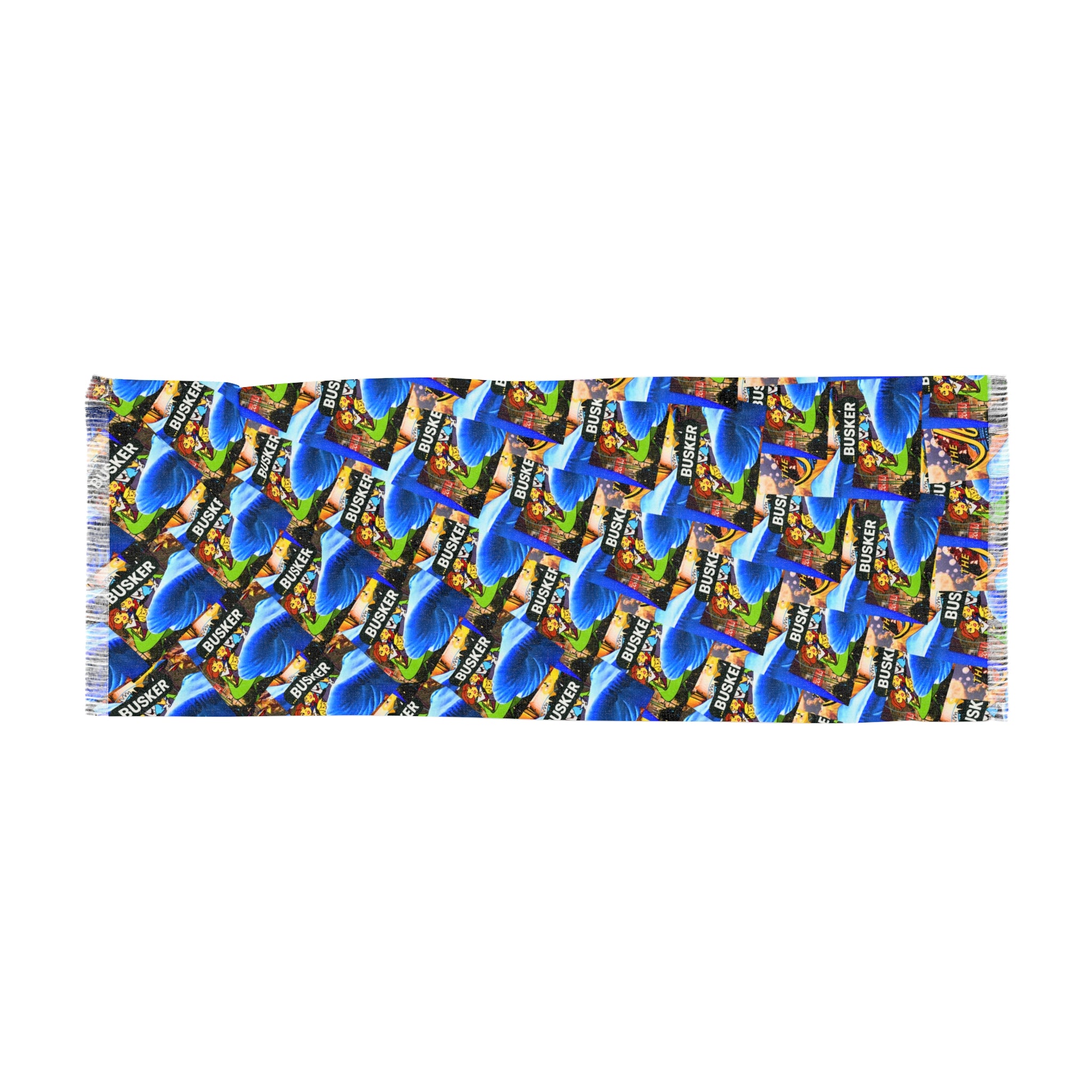 Vibrant Tropical Light Scarf for Summer Adventures