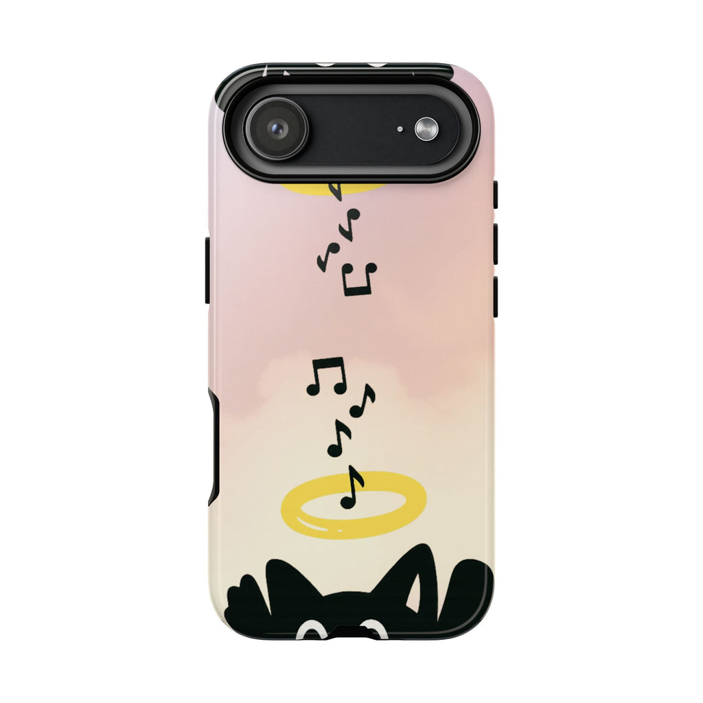 Cute Animal Phone Case, Tough Phone Cover for Pet Lovers, Gifts for Birthdays, Holidays, Music Lovers, Fun Tech Accessories