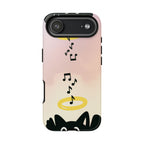 Cute Animal Phone Case, Tough Phone Cover for Pet Lovers, Gifts for Birthdays, Holidays, Music Lovers, Fun Tech Accessories