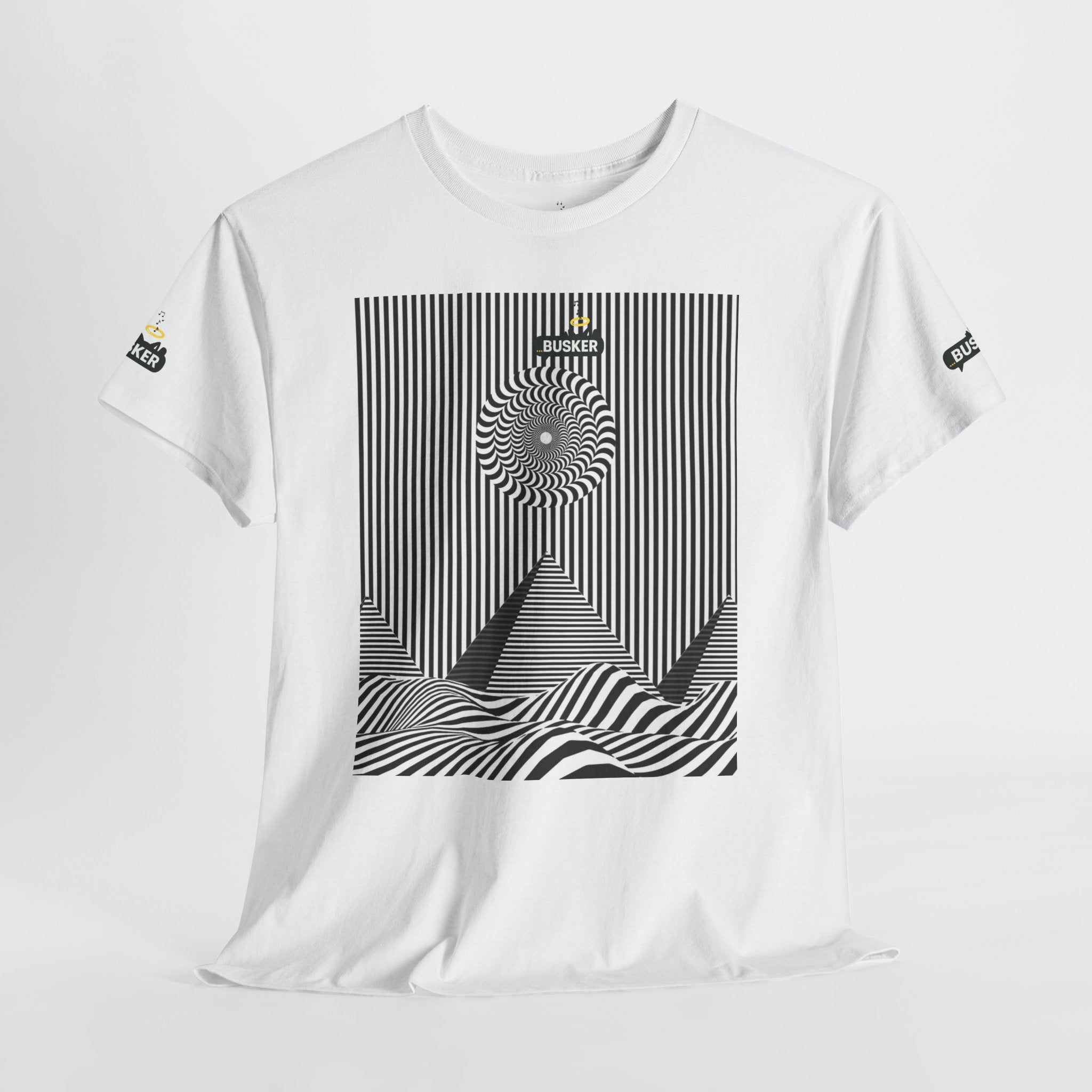 Trendy Graphic Tee, Psychedelic Cotton Shirt, Unisex Festival Wear, Summer Vibes T-Shirt, Perfect for Concerts, Gift for Music Lovers