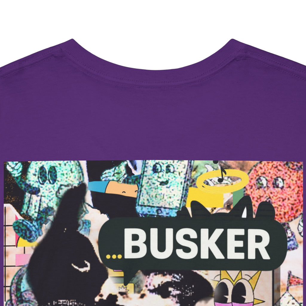 Grunge Art Busker Unisex Heavy Cotton Tee