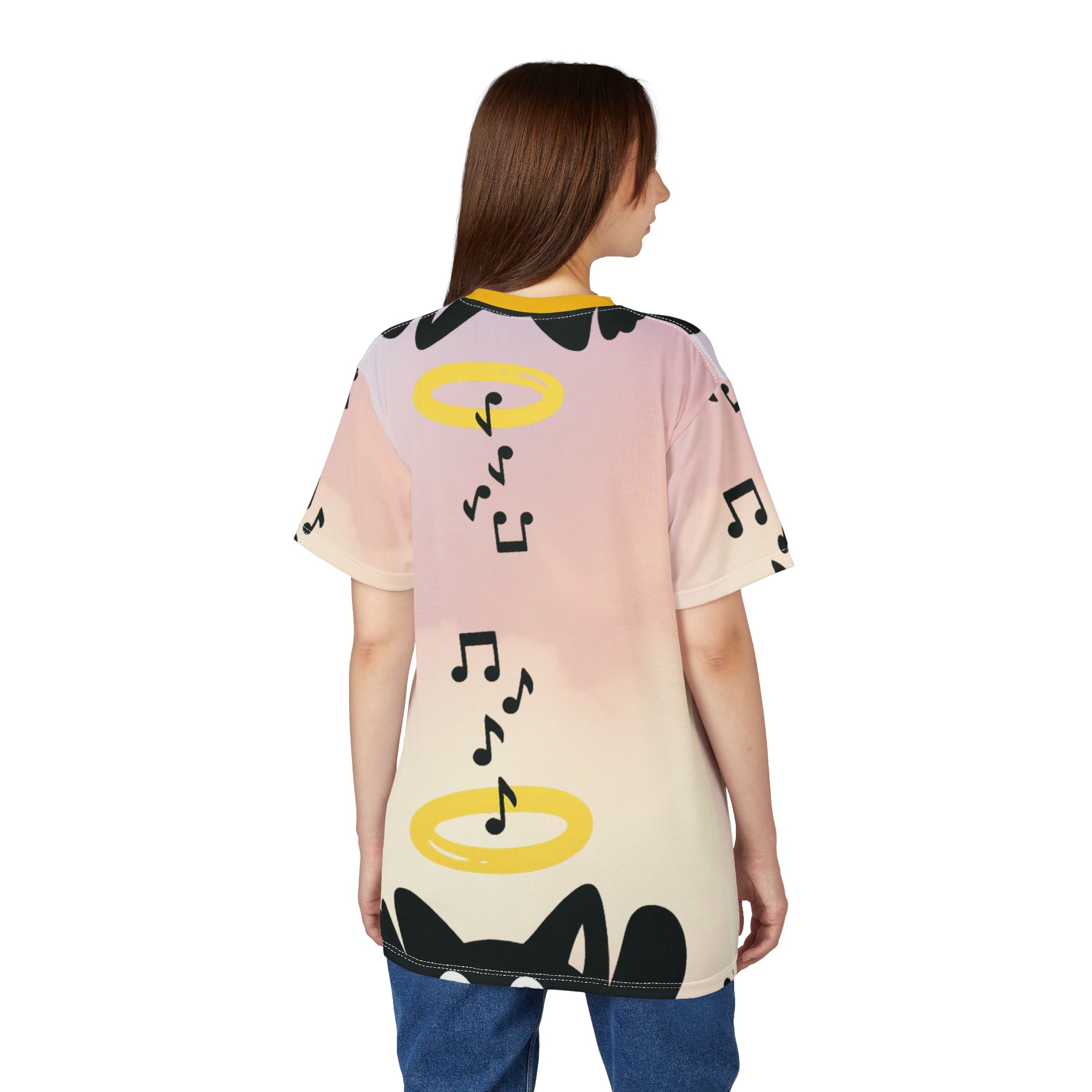 Musical Vibes Unisex Tee, Fun Graphic T-Shirt, Gift for Music Lovers, Trendy Casual Wear, Unique Personalized Tee