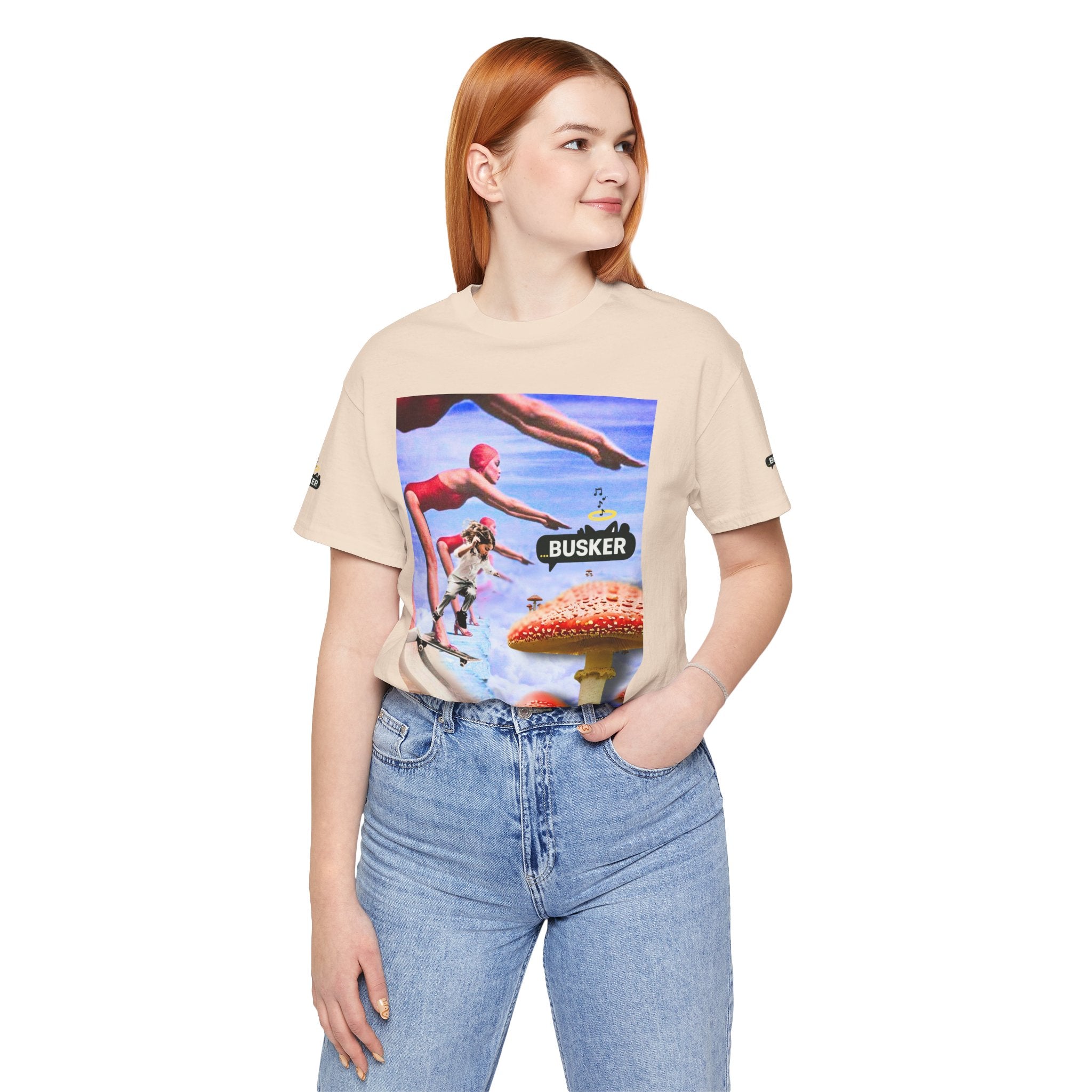 Busker Fun Graphic Tee - Unisex Jersey Short Sleeve