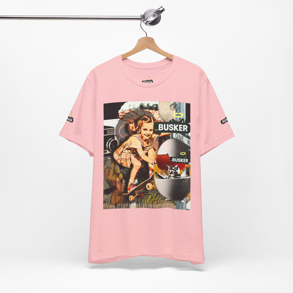 Vintage Skateboarding Graphic Tee - Streetwear for Creative Souls