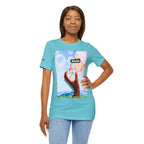 Busker Vibe Unisex Jersey Tee – Colorful Artistic Design for Summer Fun