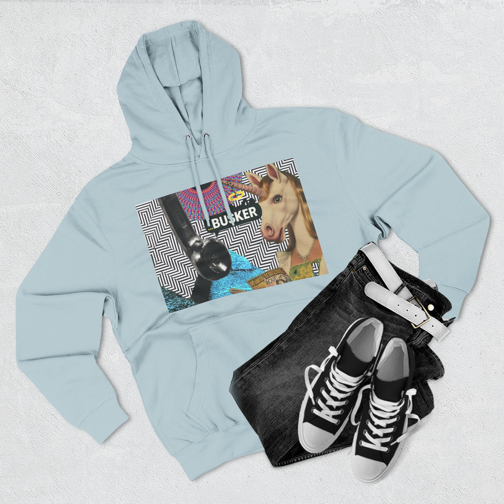 Whimsical Art Hoodie, Funny Graphic Sweatshirt, Unique Animal Designs, Cozy Gift for Kids & Teens, Perfect for Festivals & Casual Wear