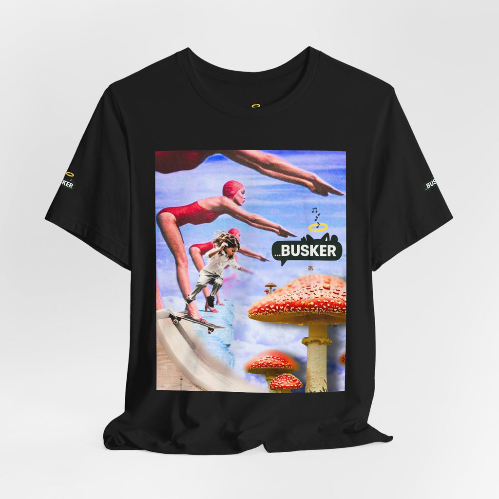 Busker Fun Graphic Tee - Unisex Jersey Short Sleeve