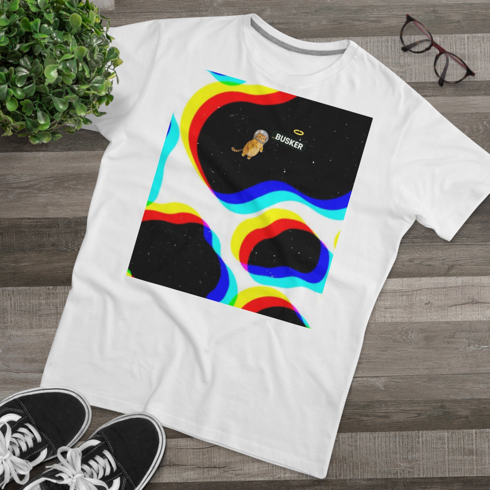 Vibrant Graphic Tee, Psychedelic Men’s T-shirt, Unique Gift, Casual Wear, Summer Vibes, Music Lovers Apparel