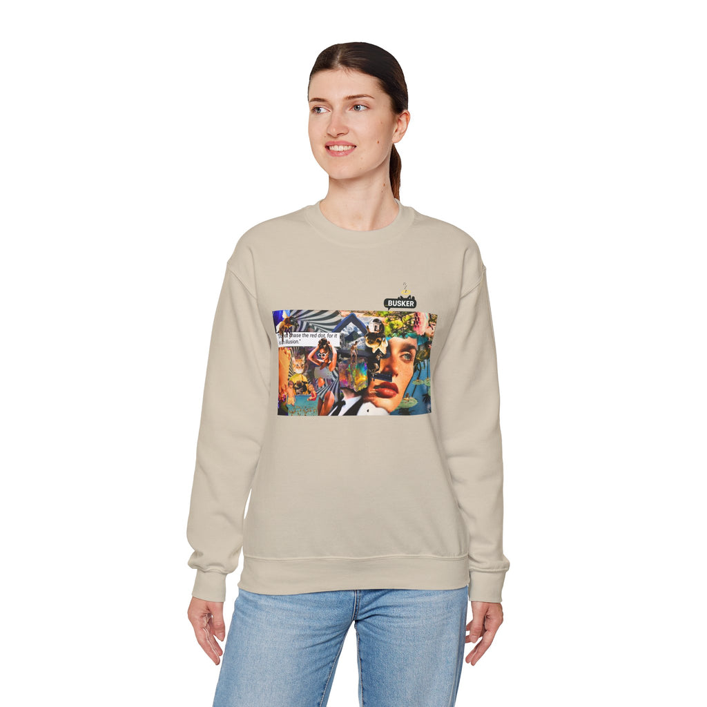 Vibrant Art Crewneck Sweatshirt for Creative Souls