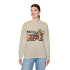 Vibrant Art Crewneck Sweatshirt for Creative Souls