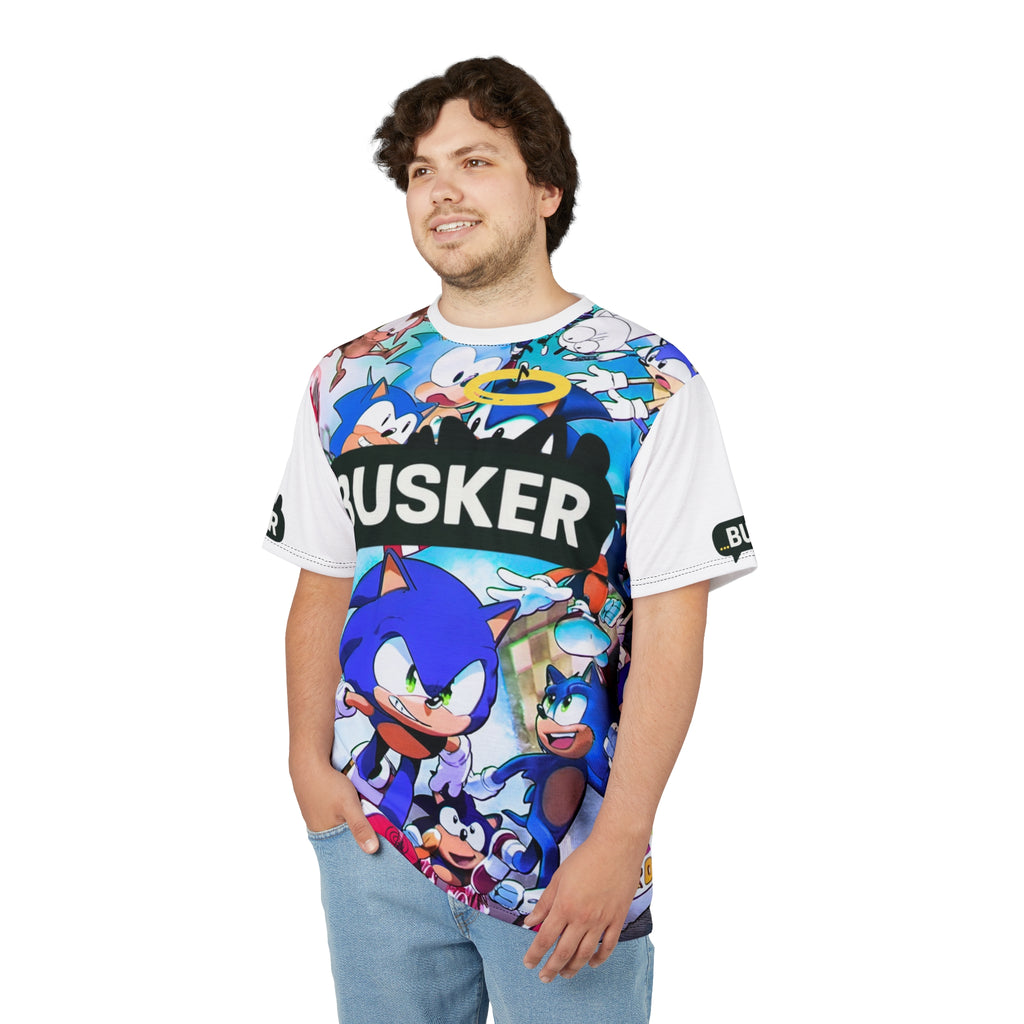 Sonic the Hedgehog Unisex Tee, Retro Video Game Shirt, Gamer Gift, Fun Casual Wear, Cartoon Fan Apparel
