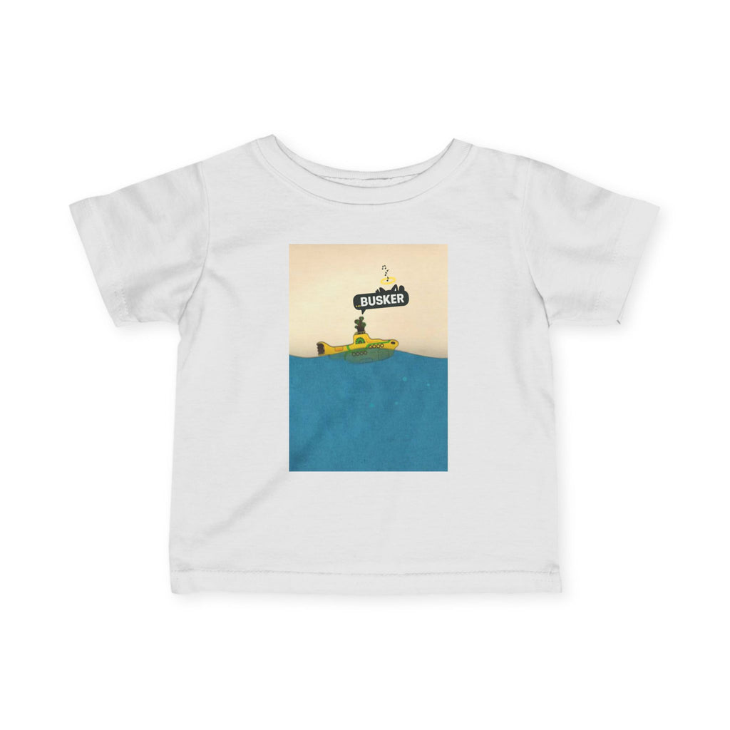 Whimsical Infant Jersey Tee - Cute Submarine Design, Baby Summer Shirt, Kids Gift, Playtime Tee, Toddler Apparel