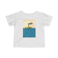 Whimsical Infant Jersey Tee - Cute Submarine Design, Baby Summer Shirt, Kids Gift, Playtime Tee, Toddler Apparel