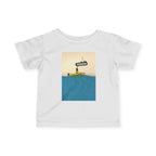 Whimsical Infant Jersey Tee - Cute Submarine Design, Baby Summer Shirt, Kids Gift, Playtime Tee, Toddler Apparel