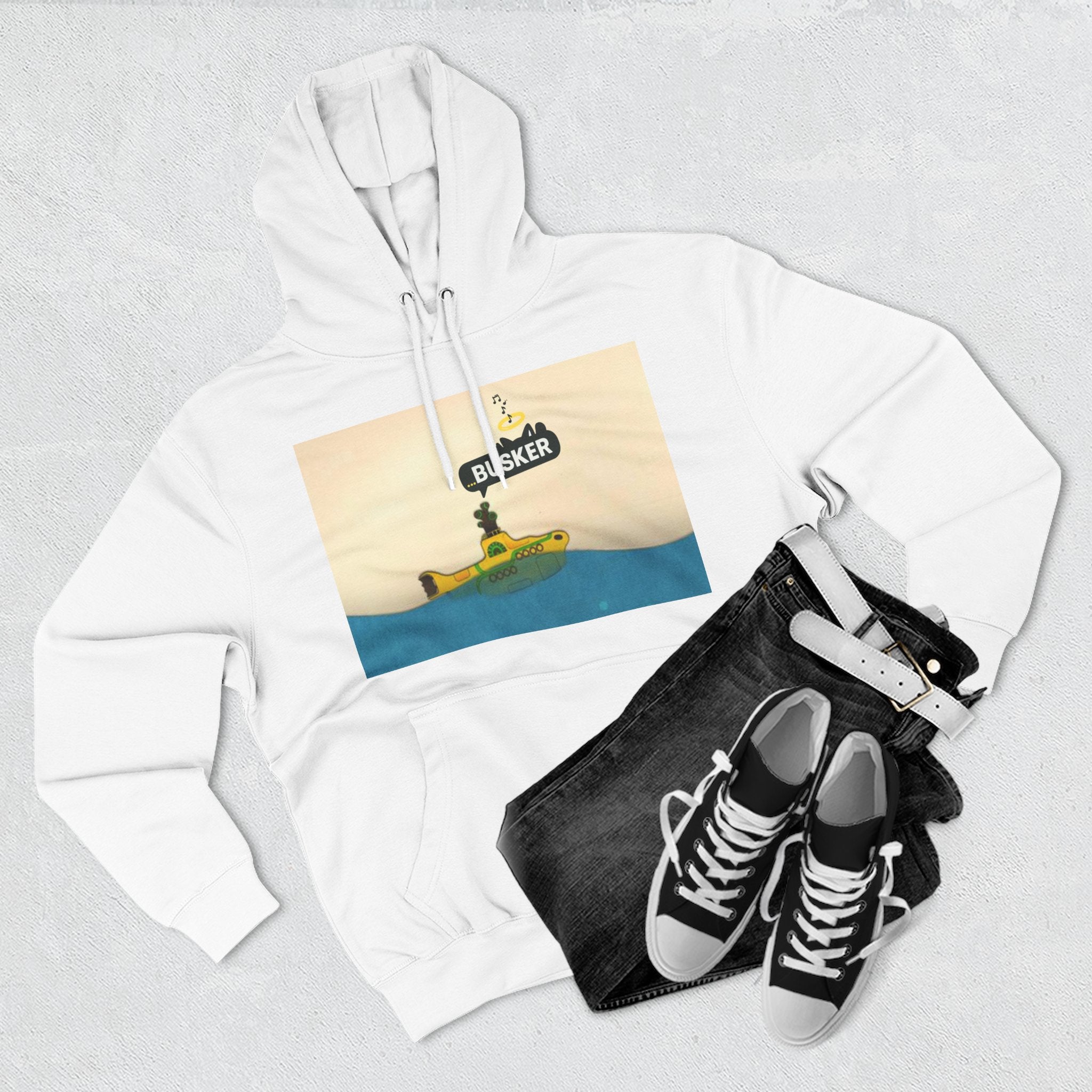 Lively Busker Hoodie - Cozy Fleece Pullover, Perfect for Music Lovers & Festivals, Ideal Gift for Birthdays, Thanksgiving & Holidays