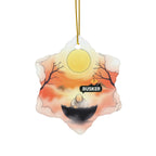 Ceramic Star Ornament, Whimsical 'Busker' Design for Home Decor, Holiday Gift, Tree Decoration, Unique Keepsake, Perfect for [...]