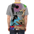 Vibrant Graphic Tee, Unisex Artistic Shirt, AOP T-Shirt for Bold Fashion, Unique Gift for Creatives, Streetwear Style, Fun Statement Tee