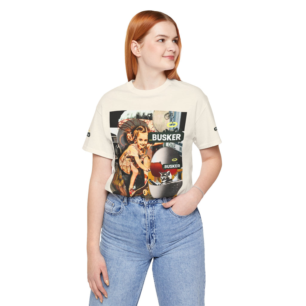 Vintage Skateboarding Graphic Tee - Streetwear for Creative Souls