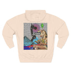 Whimsical Art Hoodie, Funny Graphic Sweatshirt, Unique Animal Designs, Cozy Gift for Kids & Teens, Perfect for Festivals & Casual Wear